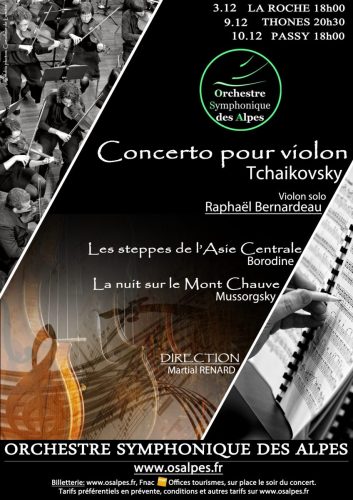 2017 Concerto pour violon Tchaikovsky violon : Raphaël Bernardeau